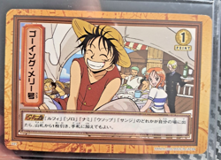 BANDAI One Piece Hyper Battle LUFFY SCARCE FP7 EARLY CARD 1ST TCG CCG - Image 1