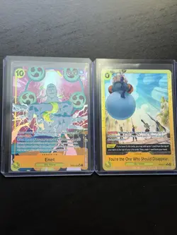 Enel One Piece EB02-052 + Event Alternate Alt Art x2 Card Lot English Not Manga - Image 1