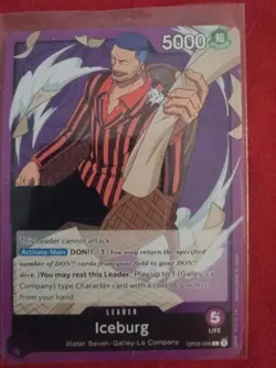 One Piece TCG Custom Iceburg Deck Ready to Play - Image 1