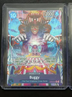 Buggy One Piece OP09-051 + OP02-058 Alternate Alt Art x2 Card Lot English - Image 2