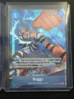 Buggy One Piece OP09-051 + OP02-058 Alternate Alt Art x2 Card Lot English - Image 3