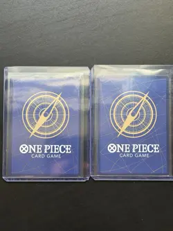Buggy One Piece OP09-051 + OP02-058 Alternate Alt Art x2 Card Lot English - Image 4