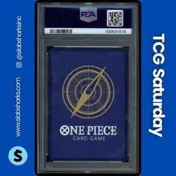 2023 ONE PIECE PROMO (JP) #P-041 MONKEY D. LUFFY ONCE PIECE DAY PSA 10 - Image 2