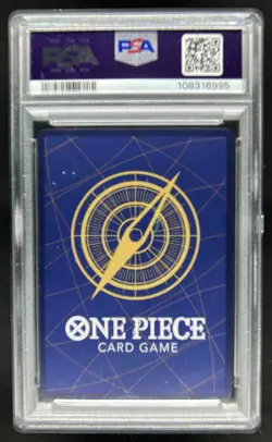 2022 One Piece Romance Dawn Dracule Mihawk Alternate Art #OP01-070 PSA 10 - Image 2
