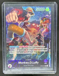 2025 One Piece Monkey D Luffy PSA Magazine Exclusive #OP05-060 - Image 1