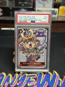 Tony Tony Chopper ONE PIECE ST01-006 R Parallel 25th Premium Collection PSA 9 - Image 1