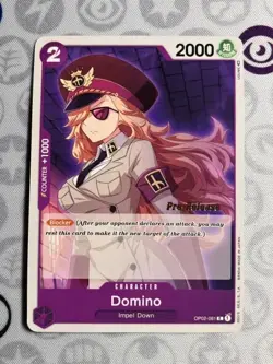 Pre-release - Domino - OP02-081 - Paramount War (NM) - One Piece English - Image 1
