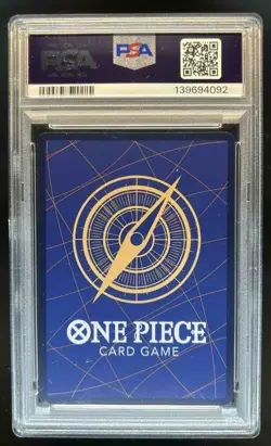 2024 One Piece Memorial Collection Shirahoshi Alternate Art #EB01-057 PSA 9 - Image 2