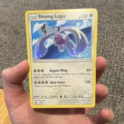 Pokemon Shining Lugia Promo Holo Card Shining Legends SM82 130 HP Dragon Type - Image 2