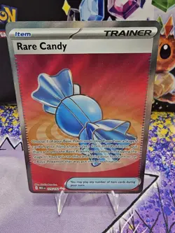 Pokemon TCG Mega Evolution Trainer Holo Card 175/132 Rare Candy - Image 1