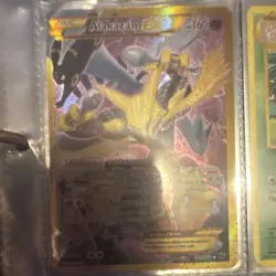 Pokemon TCG Alakazam EX Holo XY Set Card #125/124 Psychic Basic English - Image 1