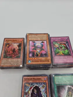 Old Yugioh Cards Lot vintage unsearched yu gi oh cards lot junk drawer lot - Image 5