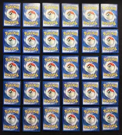 Vintage Pokemon 60 Card Lot 1998, 2003 Bidoof, Moltres, 1st Ed Seadra, RH + More - Image 4