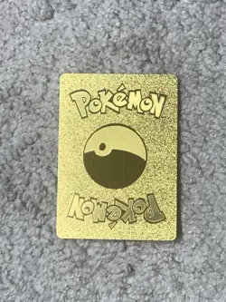 Charizard VMax HP586 Whirlpool Hellfire Gold Foil Fan Art Collector Card - Image 2