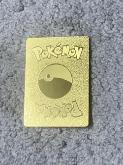 Charizard VMax HP586 Whirlpool Hellfire Gold Foil Fan Art Collector Card - Image 3