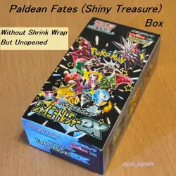 Pokemon Card Paldean Fates (Shiny Treasure) ex SV4a Box Japanese Without Shrink - Image 1