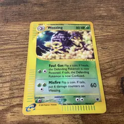 Pokemon TCG - Weezing 70/165 Expedition Reverse Holo Rare Card - Image 3