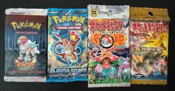 Pokemon 17 Pack Art Lot - (Vintage - Mid era) - Opened NO CARDS - Image 4
