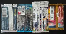 Pokemon 17 Pack Art Lot - (Vintage - Mid era) - Opened NO CARDS - Image 5