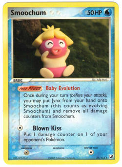 Smoochum 31/115 EX Unseen Forces Regular Rare Pokemon Card - Image 1