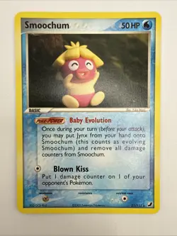 Smoochum 31/115 EX Unseen Forces Regular Rare Pokemon Card - Image 3