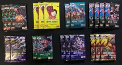 One Piece CCG - 22x Sealed Booster Card Pack OP06 OP07 OP08 OP09 OP10 PRB02 OP14 - Image 1