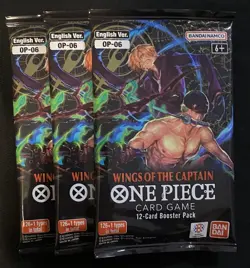 One Piece CCG - 22x Sealed Booster Card Pack OP06 OP07 OP08 OP09 OP10 PRB02 OP14 - Image 3