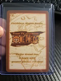 BANDAI One Piece Hyper Battle LUFFY SNOWBOARD SCARCE C516 EARLY CARD - Image 2