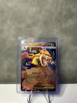 Pokemon TCG Mega Charizard Y Ex 022/217 Ascended Heroes Double Rare NM Card - Image 1