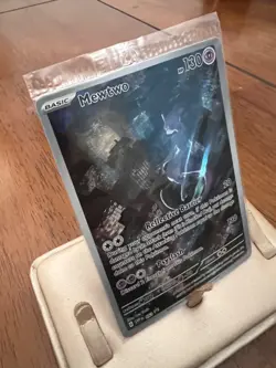 Pokemon TCG Mewtwo SVP 151 Black Star Promo Card 052 Holo - Image 4