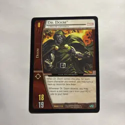 VS System: Dr. Doom Lord of Latveria Marvel TCG CCG Card - Image 1