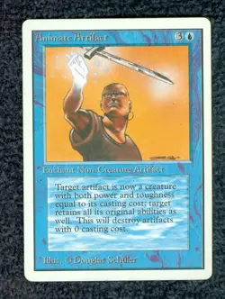 ANIMATE ARTIFACT UNLIMITED uncommon Magic the Gathering - Image 1