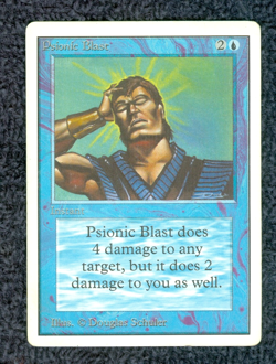 PSIONIC BLAST UNLIMITED uncommon Magic the Gathering - Image 1