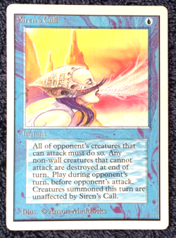 SIREN'S CALL UNLIMITED uncommon Magic the Gathering - Image 4