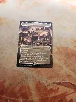 Eiganjo, Seat Of The Empire Borderless Kamigawa Neon Dynasty MTG NM - Image 1