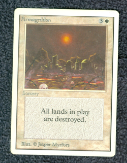 ARMAGEDDON UNLIMITED rare Magic the Gathering - Image 1