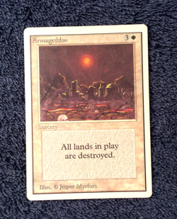 ARMAGEDDON UNLIMITED rare Magic the Gathering - Image 4