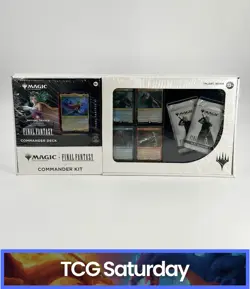 MAGIC THE GATHERING MTG TCG FINAL FANTASY COMMANDER KIT FACTORY SEALED - Image 1