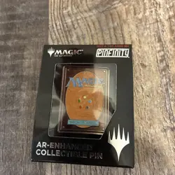 Magic The Gathering MTG Cardback AR-Enhanced Collectible Pin NIB Pinfinity - Image 1
