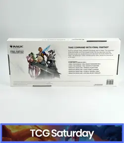 MAGIC THE GATHERING MTG TCG FINAL FANTASY COMMANDER KIT FACTORY SEALED - Image 2