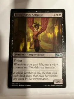 Bloodthirsty Aerialist - 2020 Core Set M20 - Magic the Gathering MTG Nice! - Image 1