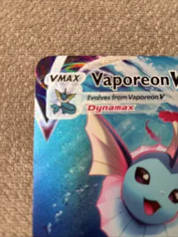 Jumbo Vaporeon VMAX SWSH182 NM 2021 Oversized Pokemon Card Premium Collection - Image 2