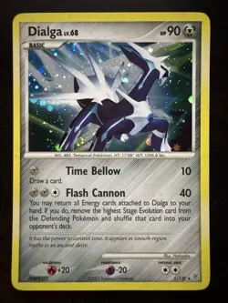 DIALGA HOLO 1/130 DIAMOND AND PEARL NM POKEMON - Image 1