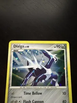 DIALGA HOLO 1/130 DIAMOND AND PEARL NM POKEMON - Image 3