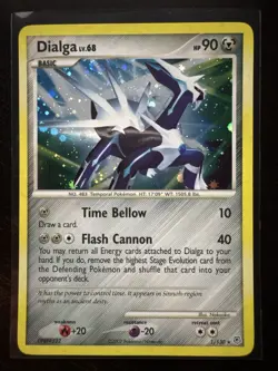 DIALGA HOLO 1/130 DIAMOND AND PEARL NM POKEMON - Image 5