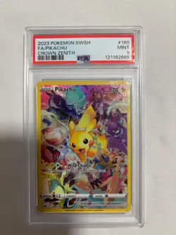 Pikachu 160/159 Pokemon Crown Zenith PSA 9 🔥 - Image 2