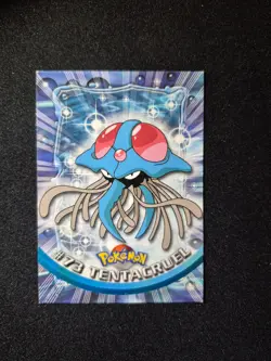 TENTACRUEL #73 - Green Logo - NON-HOLO - SERIES 1 - TOPPS Pokemon Card Vintage - Image 1