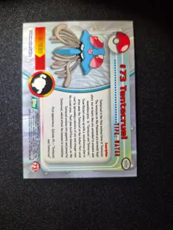 TENTACRUEL #73 - Green Logo - NON-HOLO - SERIES 1 - TOPPS Pokemon Card Vintage - Image 3