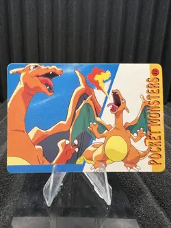 Pokemon Vintage Pocket Monsters Vending HOLO Prism Sticker Bandai 1999 Nintendo - Image 2