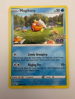 #021/078 Magikarp Normal Common - Pokemon Go English NM - Image 1